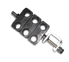 TWO hole style feeder clamp